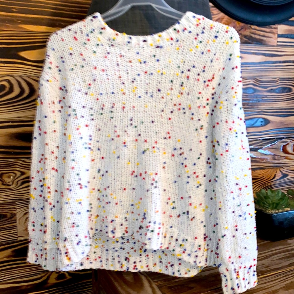 Confetti style sweater